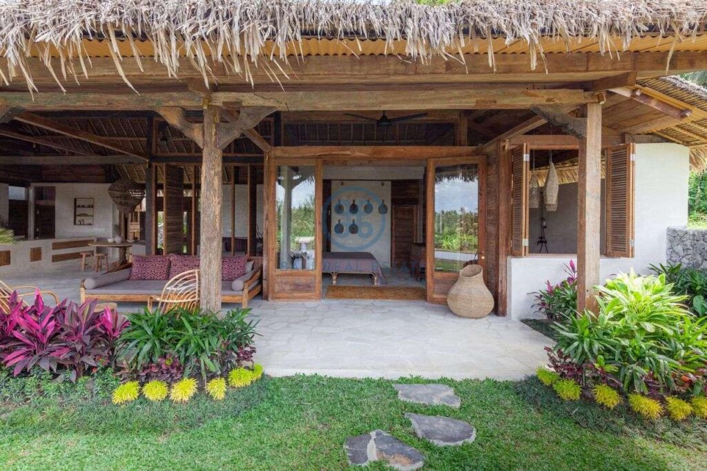 3 bedrooms villa eco ricefield view ubud for sale rent 11