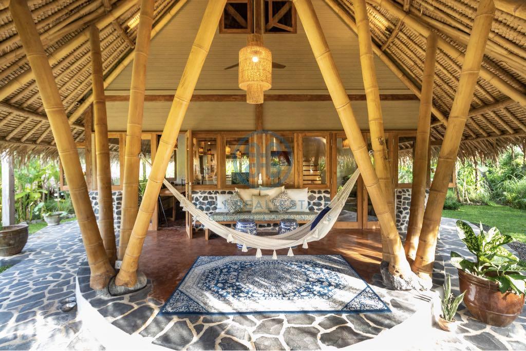 bedroom sustainable eco villa in ubud for sale
