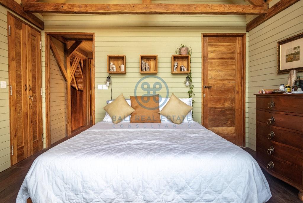 bedroom sustainable eco villa in ubud for sale