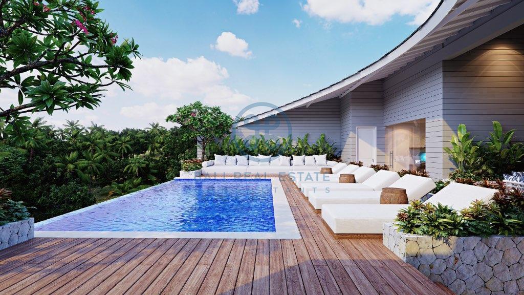 bedroom sky villa in canggu berawa for sale