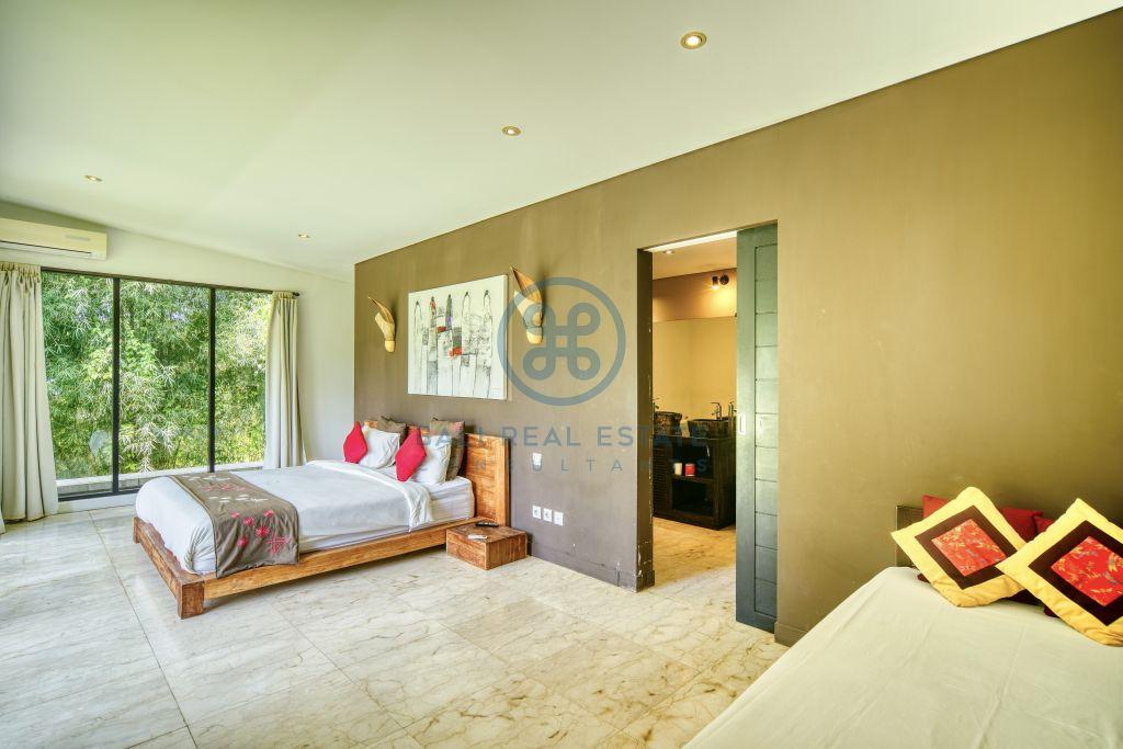 bedroom villa valley jungle view tegalalang ubud for sale rent