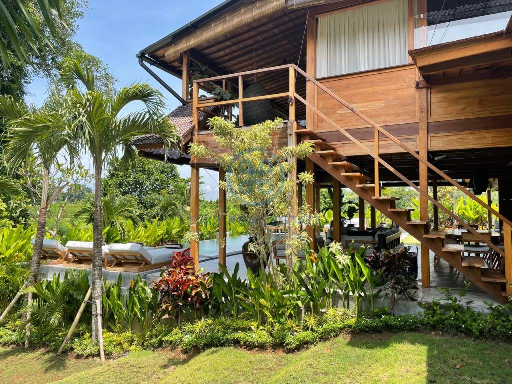 bali dream villa with jungle river view near seseh beach for sale rent